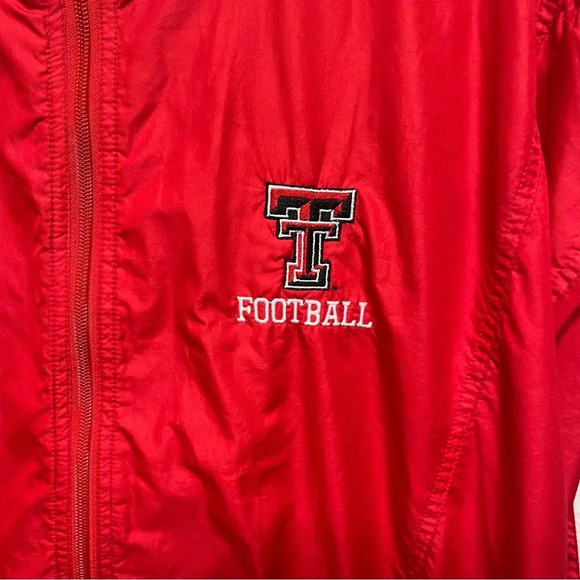 Texas Tech Vintage 90s Men Nike Windsuit Track Suit Windbreaker Pant XXL  Red - Picture 2 of 10